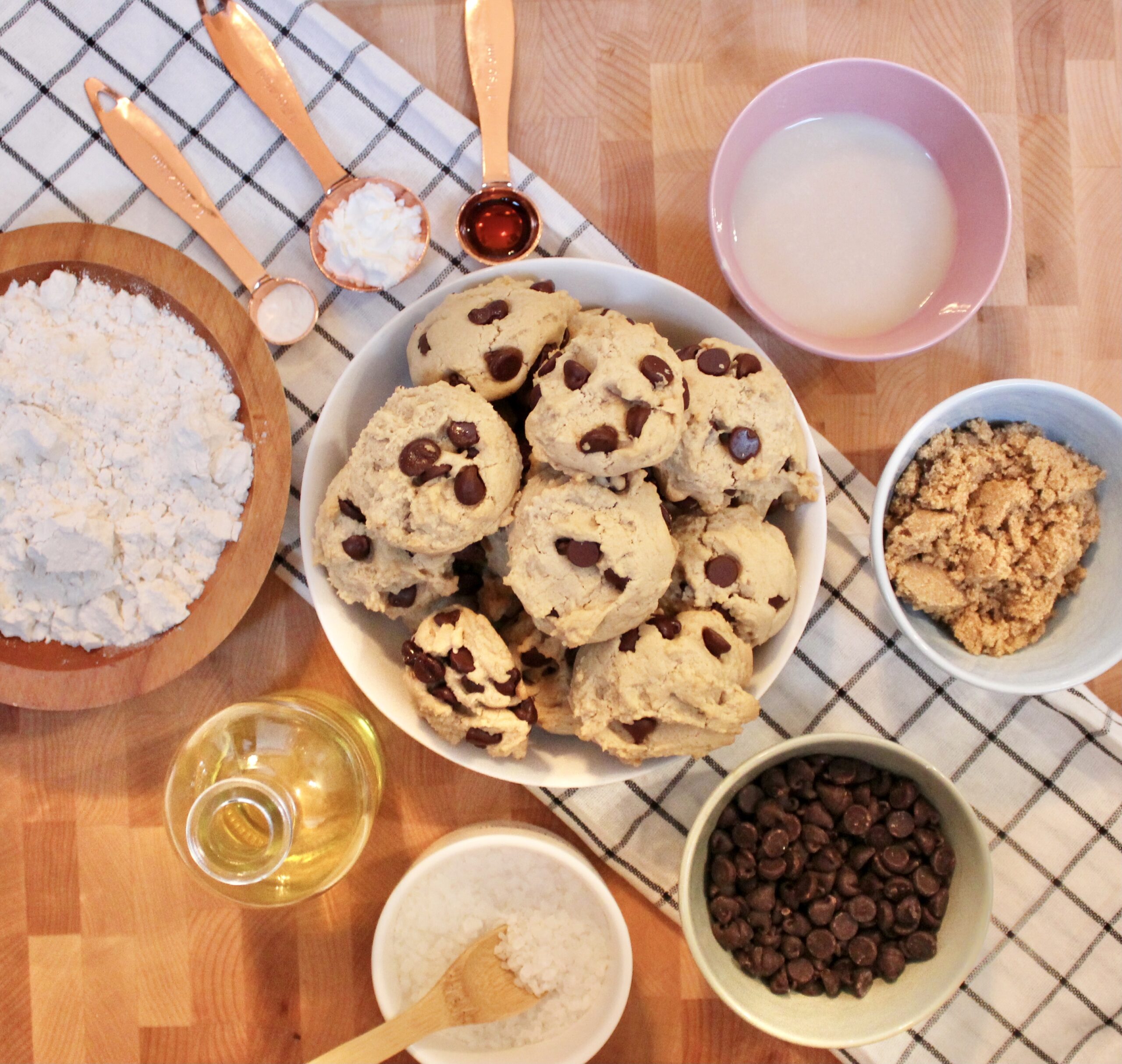 Vegan cookie ingredients