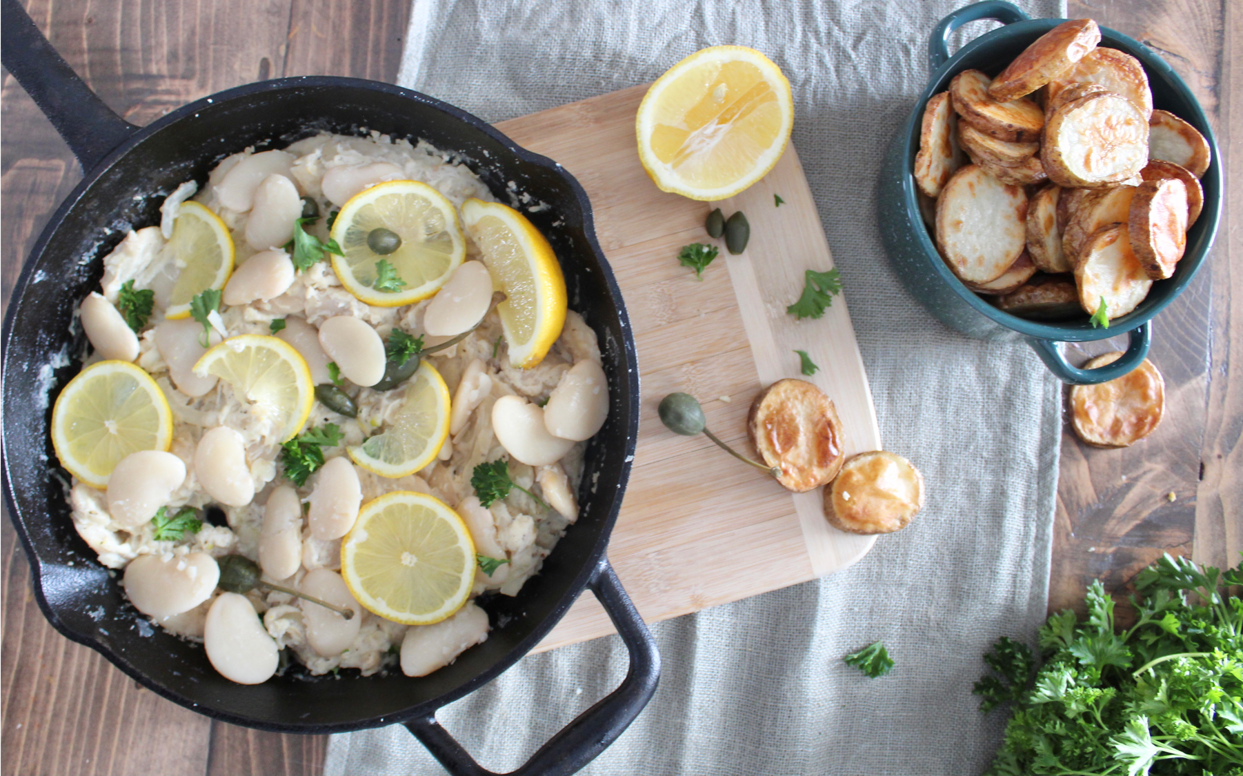 Butter Bean Piccata