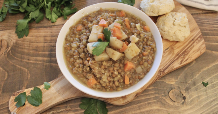 Lentil Potato Soup