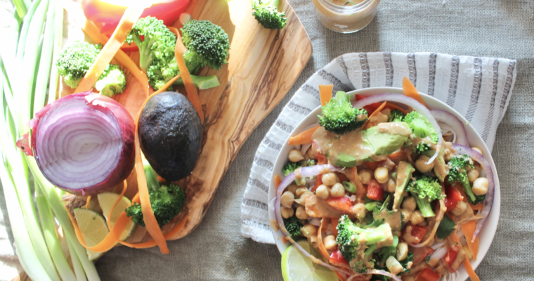 Peanut Noodle Bowl