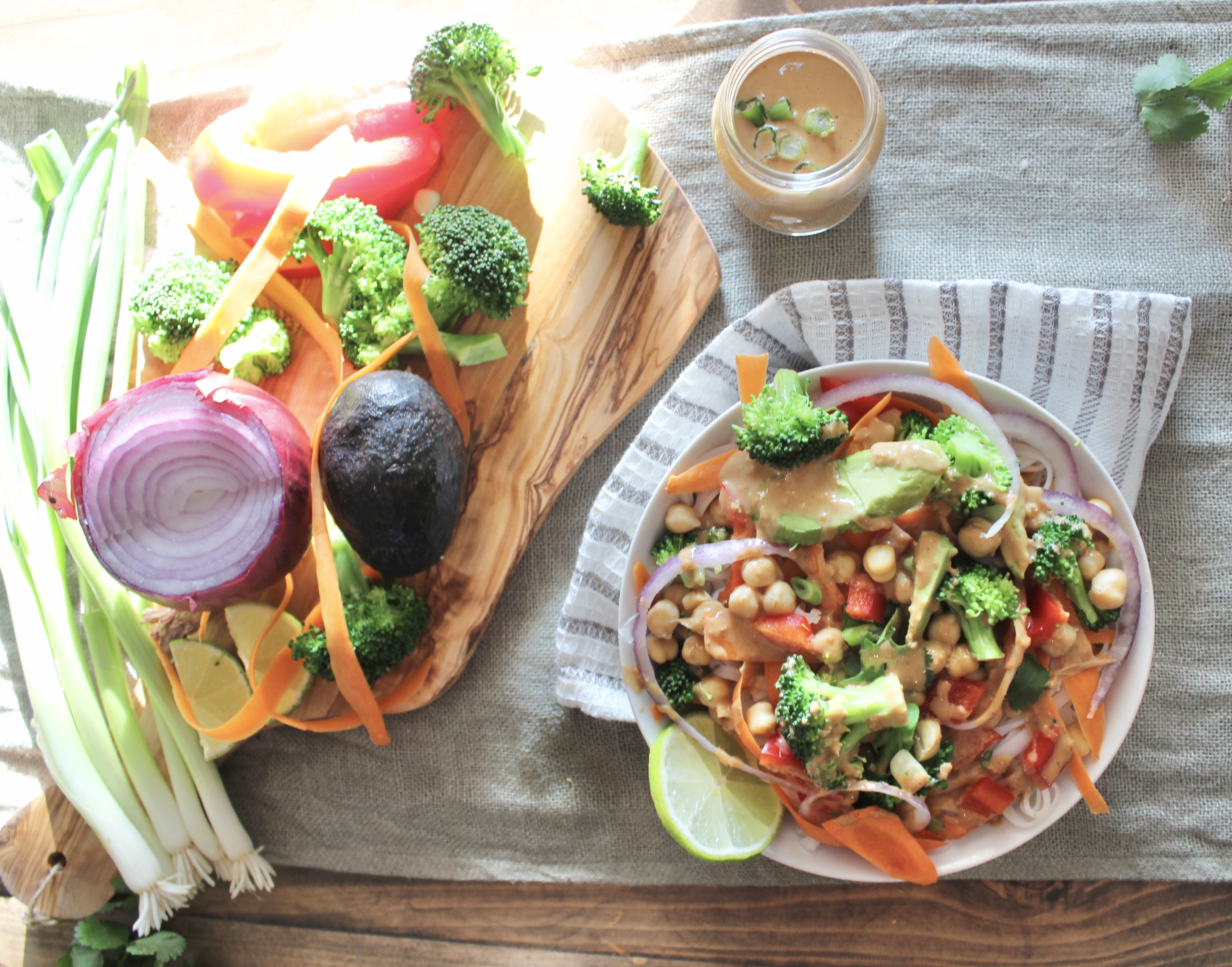 Peanut Noodle Bowl