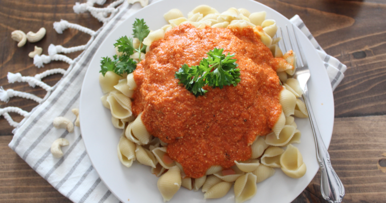 Roasted Red Pepper Pasta