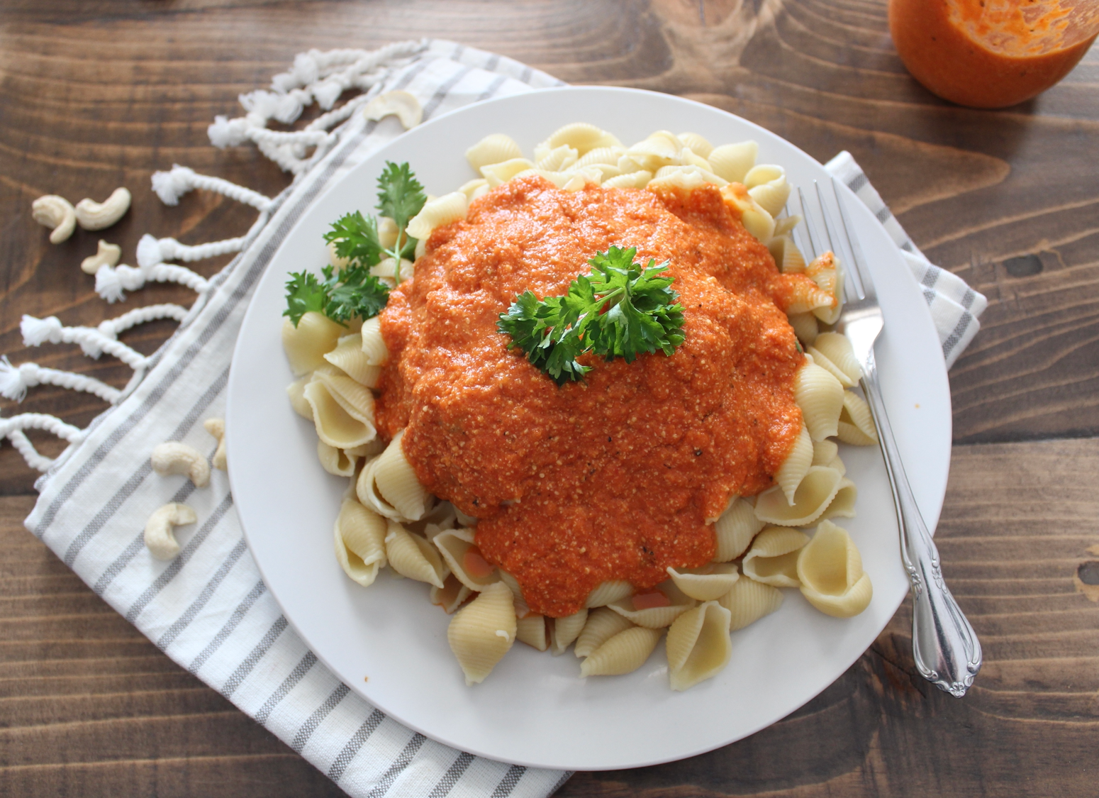 Roasted Red Pepper Pasta