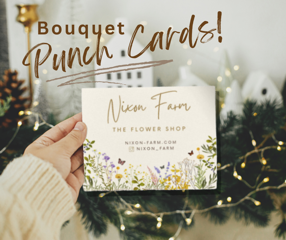 Bouquet Punch Cards